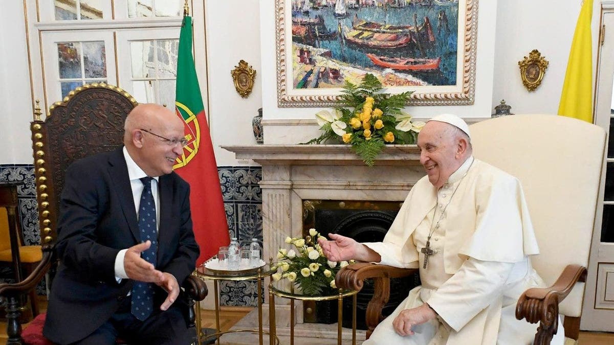 Portugal Pope Francis Santos Silva