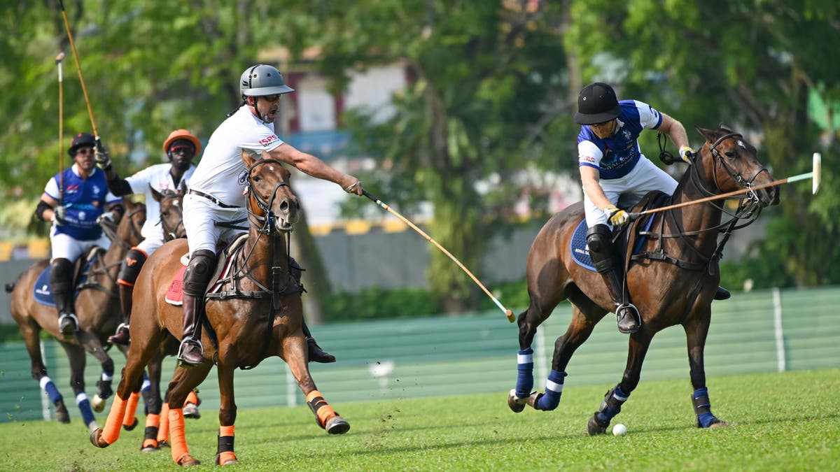 Prince Harry Nacho Figueras polo match