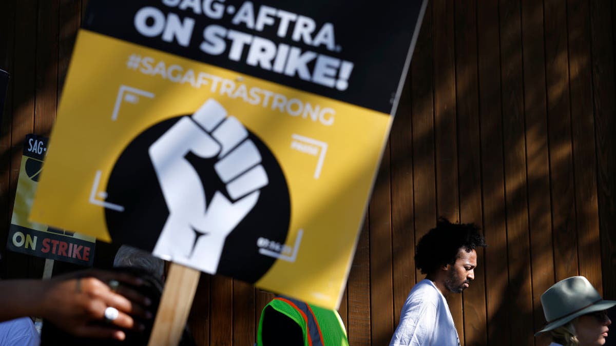 Sign from writers strike