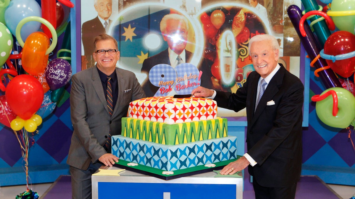 Drew Carey and Bob Barker