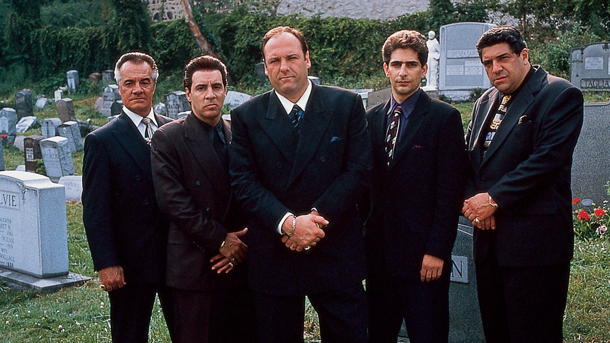 Tony Sirico, Steven Van Zandt, James Gandolfini, Michael Imperioli and Vincent Pastore