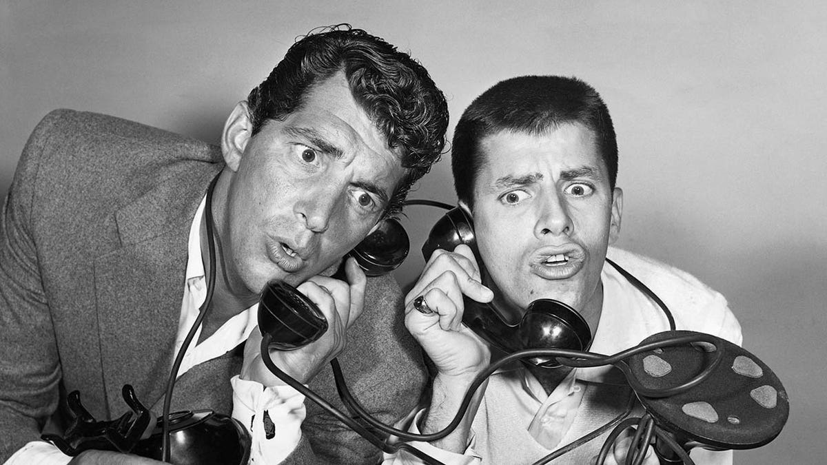 Jerry Lewis and Dean Martin