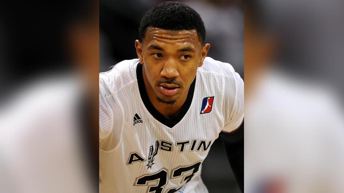 Orlando Johnson during his tenure with the Austin Spurs