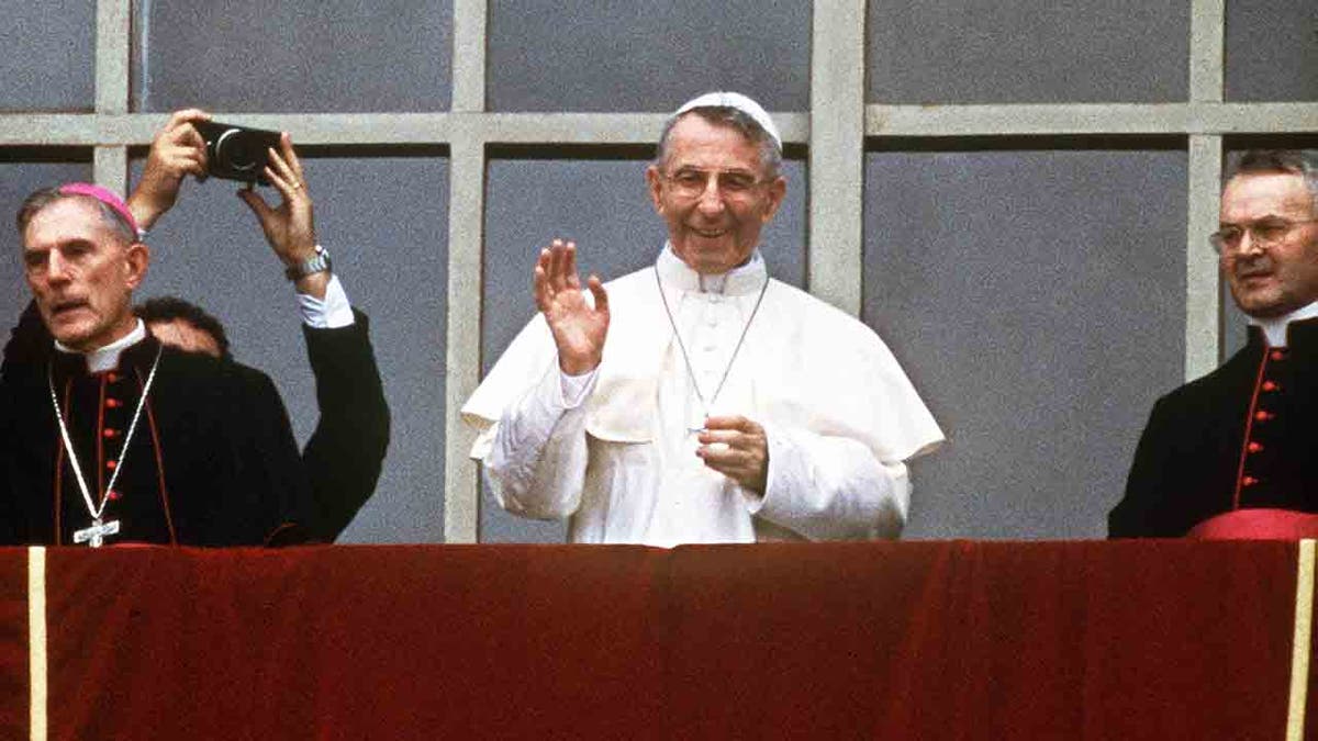 Pope John Paul I smiling 