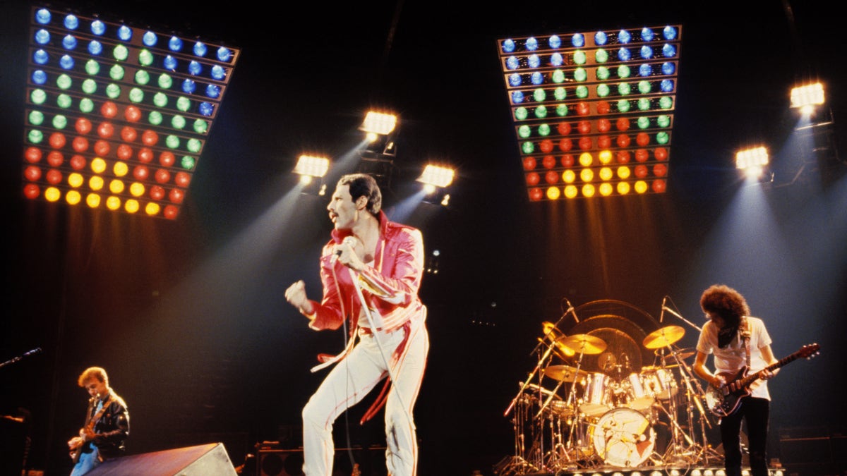 Queen performance 1982