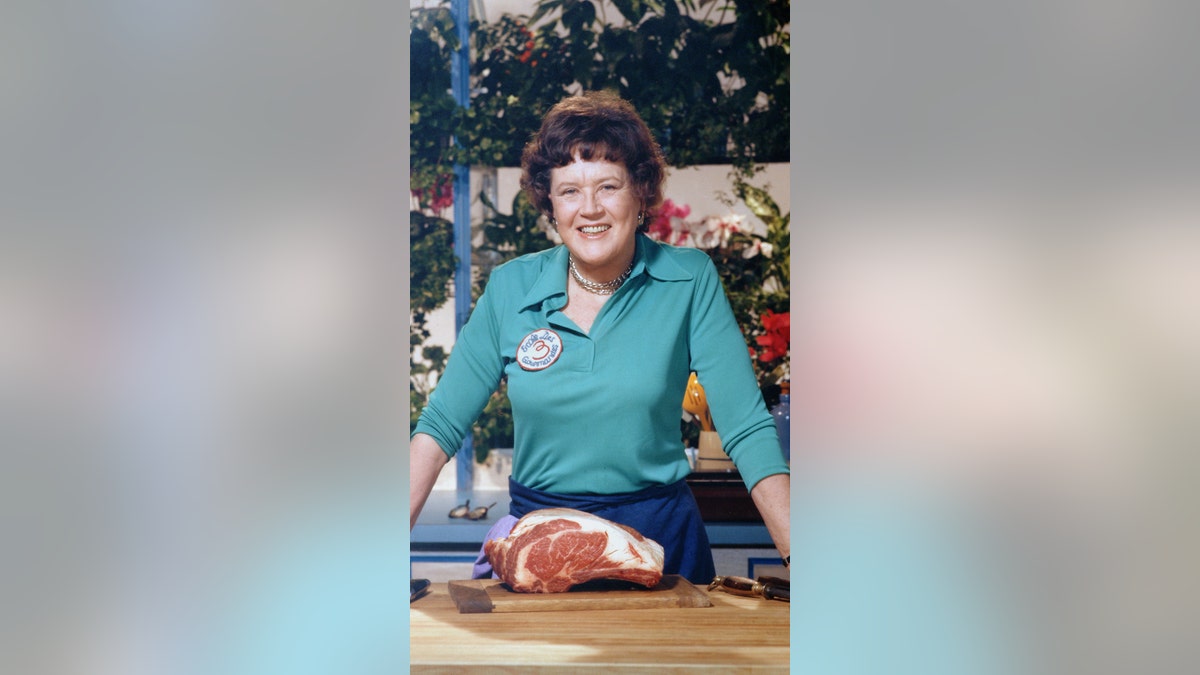 Julia Child, chef, TV host and cookbook author