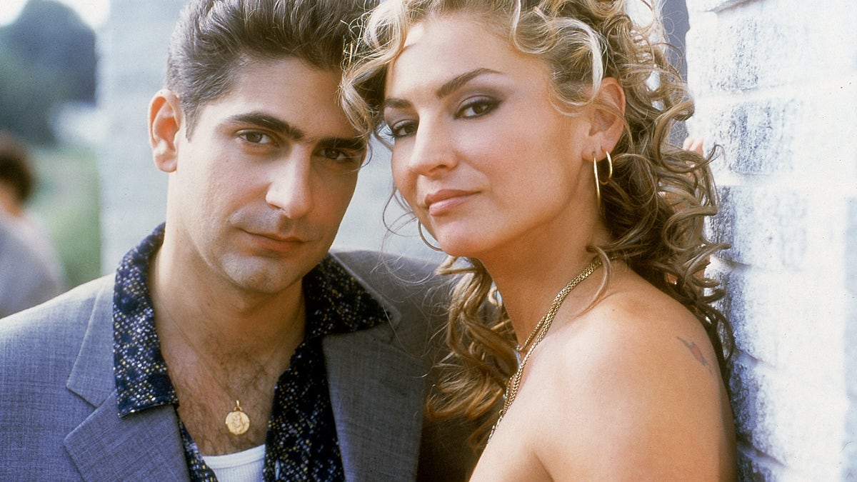 Michael Imperioli and Drea de Matteo in "The Sopranos"