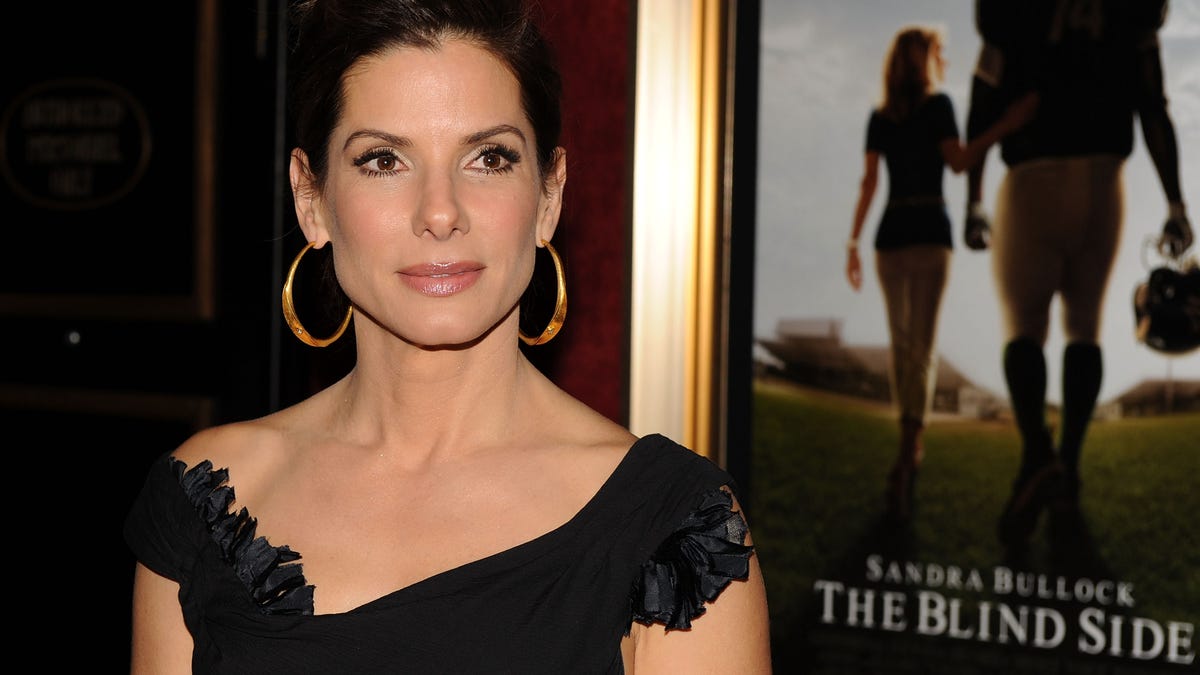 photo of Sandra Bullock at Blind Side premiere