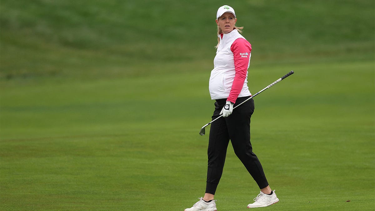 Amy Olson at the U.S. Open