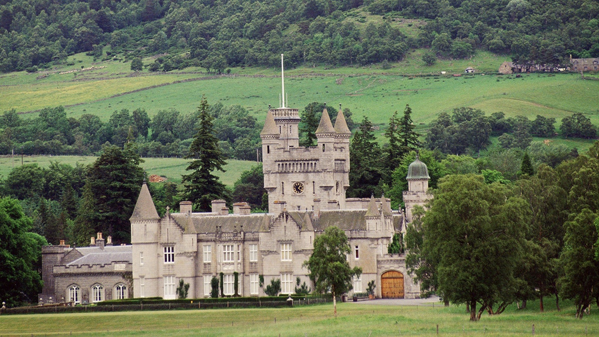 A scenic view of Balmoral Castle
