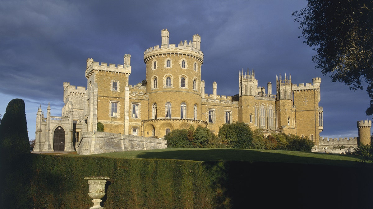 A landscape view of Belvoir Castle in Leicestershire