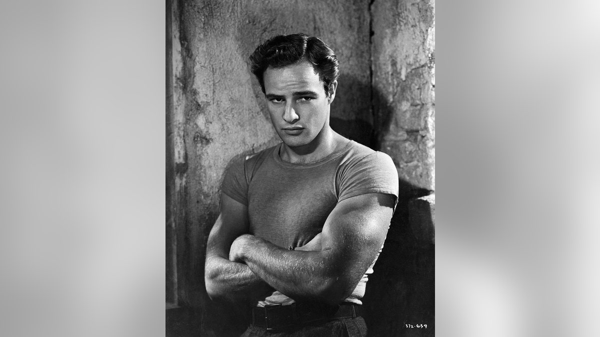Marlon Brando, in character as Stanley Kowalski from Tennessee Williams' A Streetcar Named Desire.