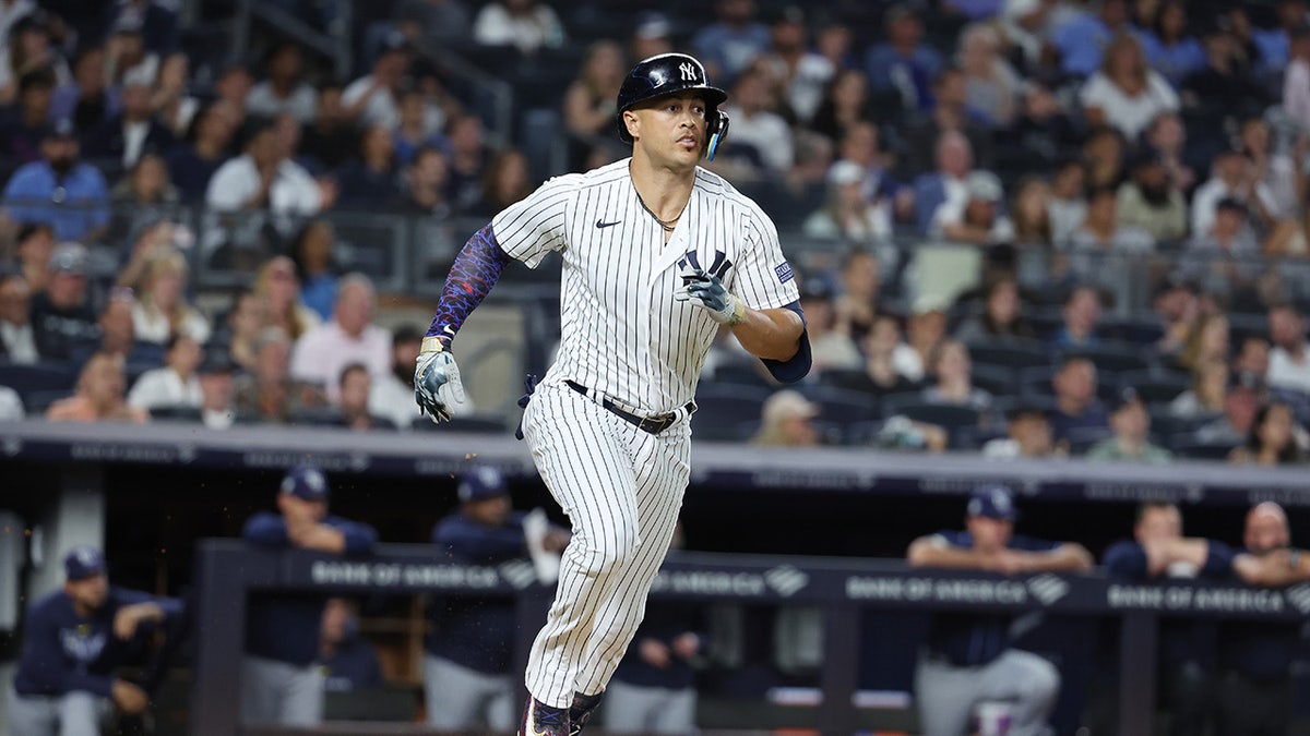 Giancarlo Stanton could be a rock for the Yankees, if he's healthy