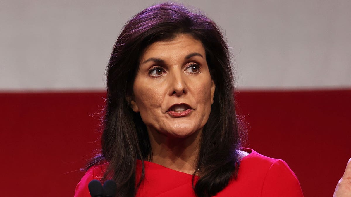 Republican Presidential candidate Nikki Haley