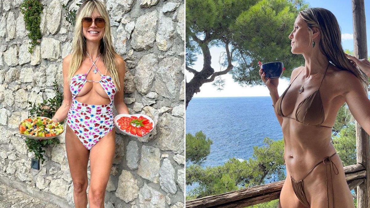 Heidi Klum on vacation