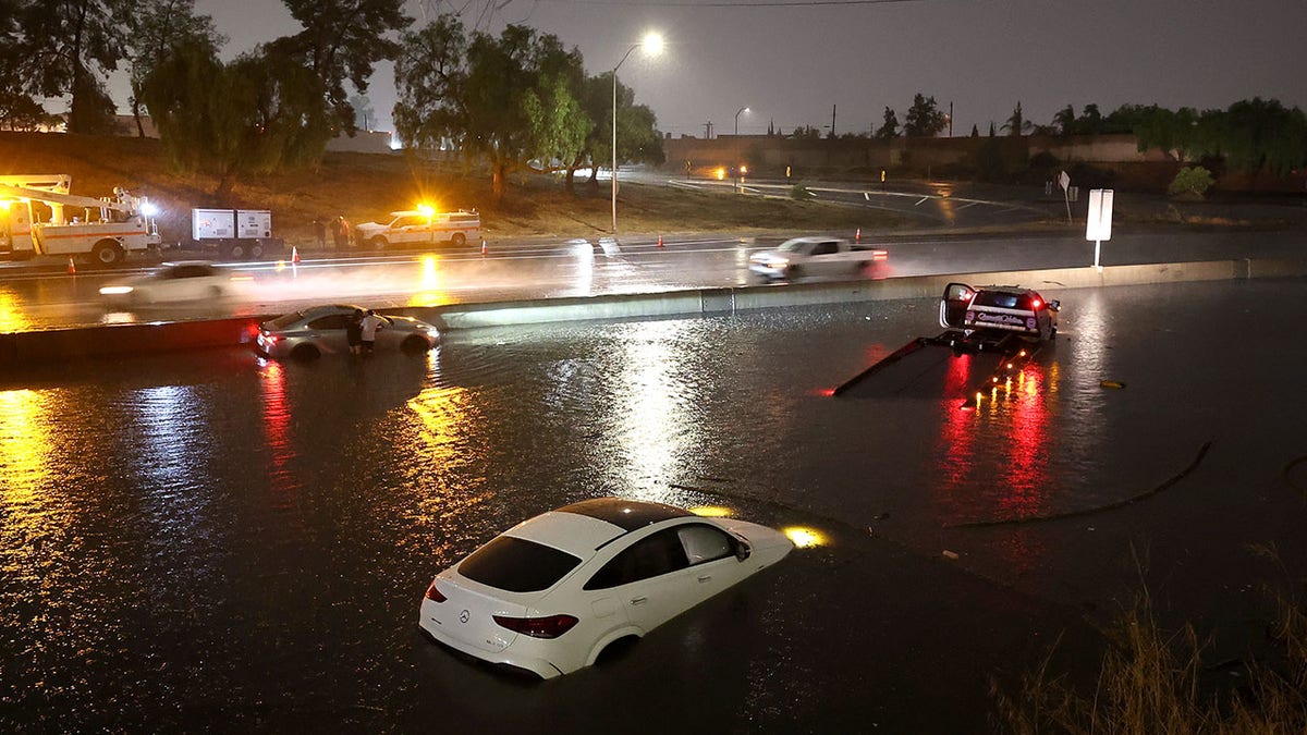 Hilary flooding in California