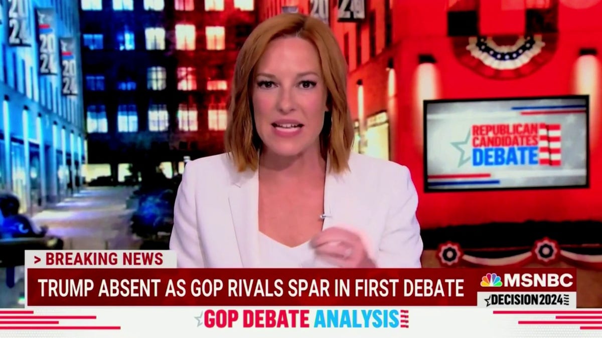 Jen Psaki discussing the GOP debate