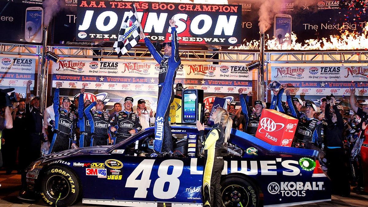 Jimmie Johnson in Texas