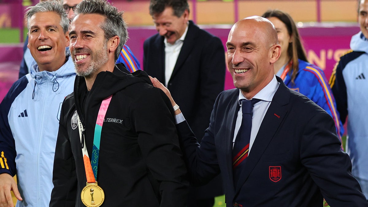 Jorge Vilda and Luis Rubiales