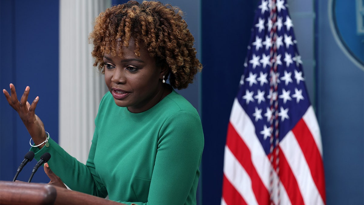 Karine Jean-Pierre white house press briefing