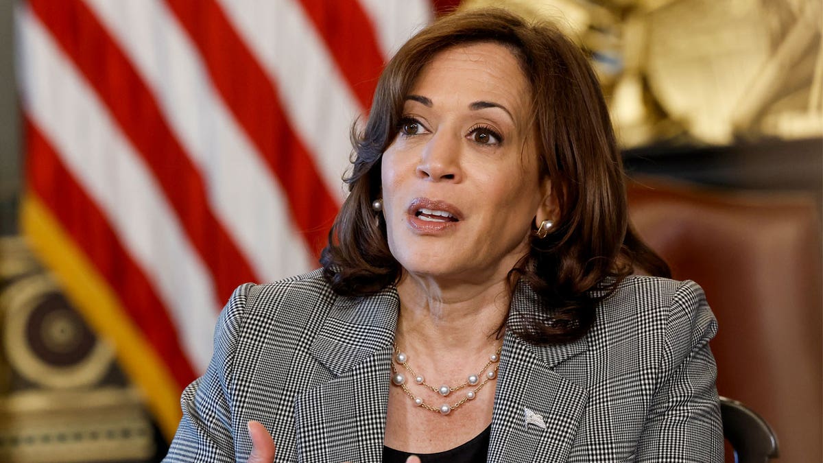 Kamala Harris at meeting