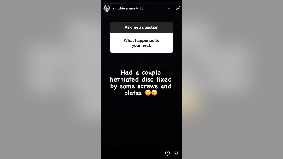 Kim Zolciak shares about neck scar