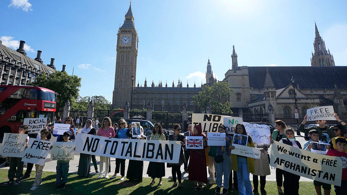 Anti-Taliban protest in London