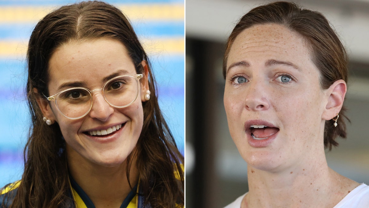 Kaylee McKeown and Cate Campbell