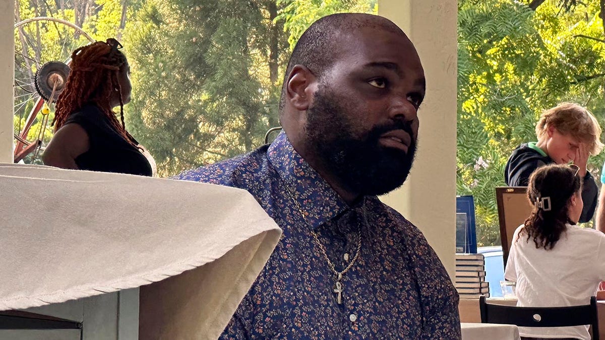 Michael Oher at bookstore