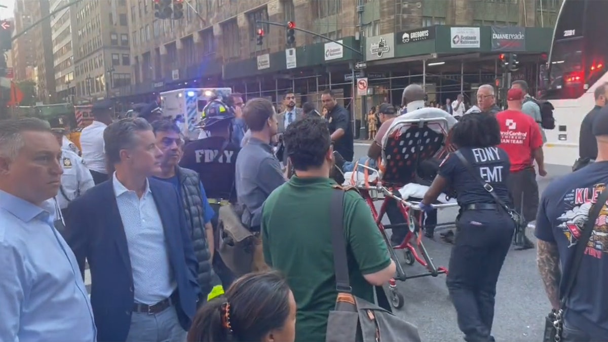 nyc car pedestrians