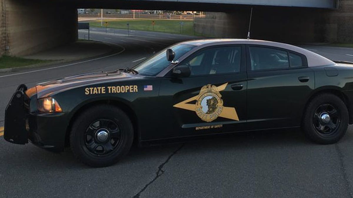 New Hampshire State Police car