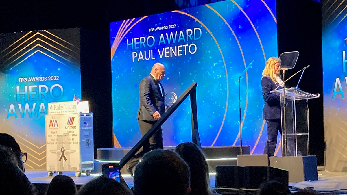 Paul Veneto is honored