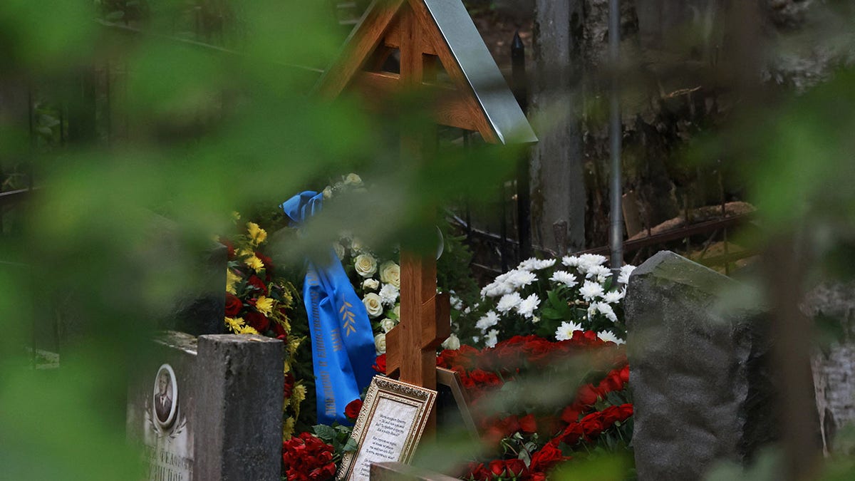 Prigozhin grave in Russia