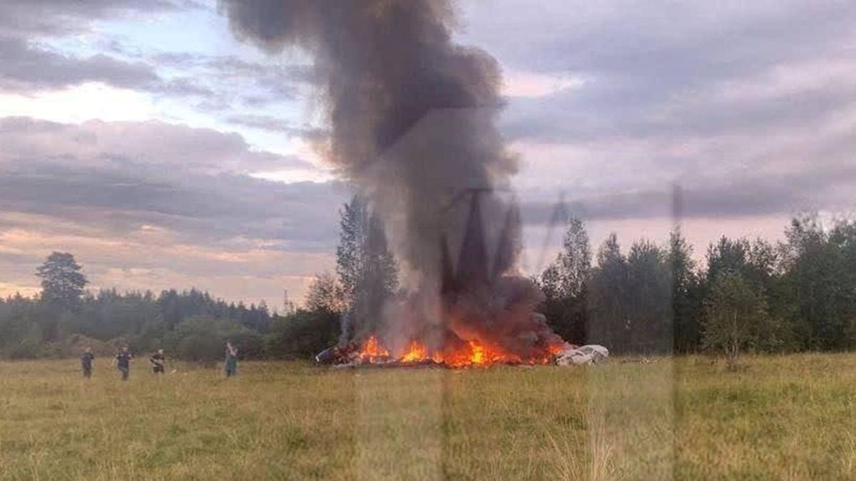 Plane crash in Russia reportedly involving Yevgeny Progozhin