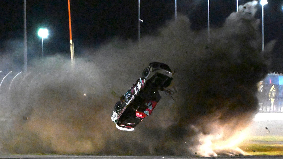 Ryan Preece barrels down