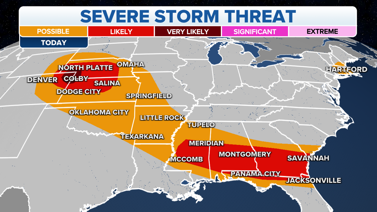 Severe storm threats