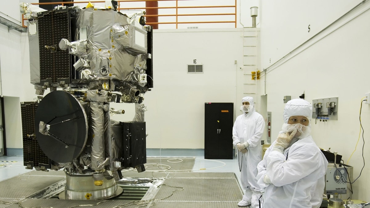 Scientists maneuver the STEREO spacecraft