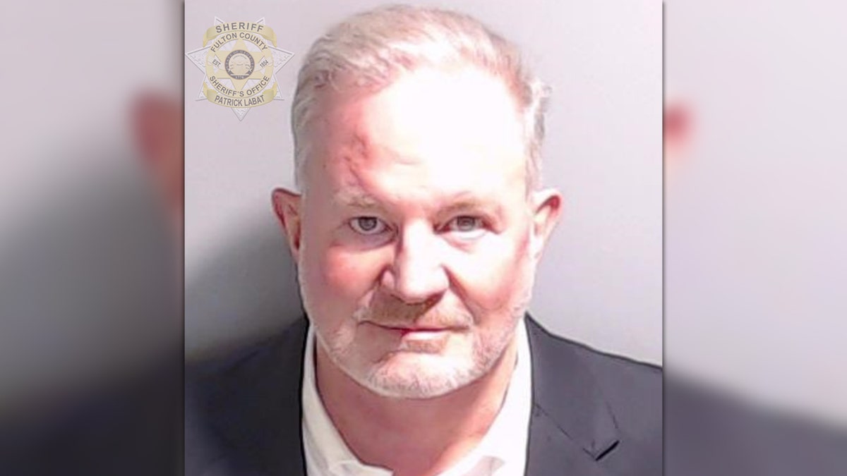 Scott Hall booking photo at Fulton County Jail