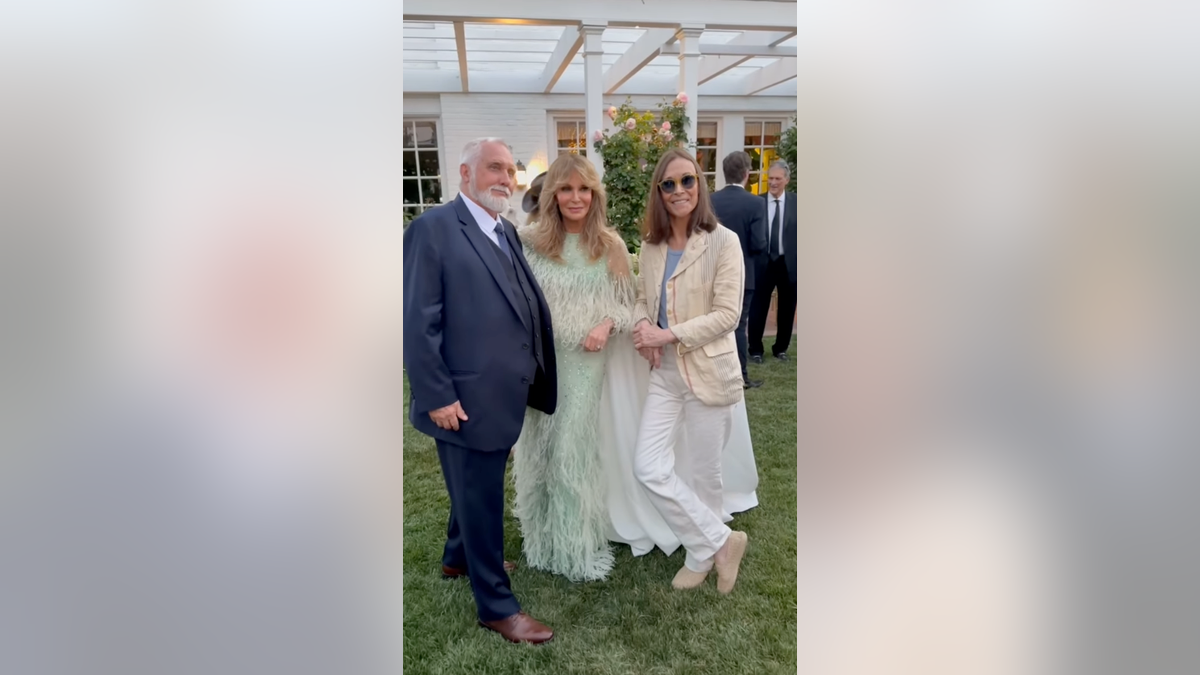 Jaclyn Smith, Kate Jackson and Smith's husband, Brad Allen