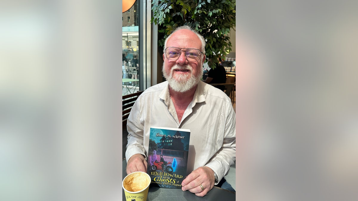 Shawn Warner with bestselling book