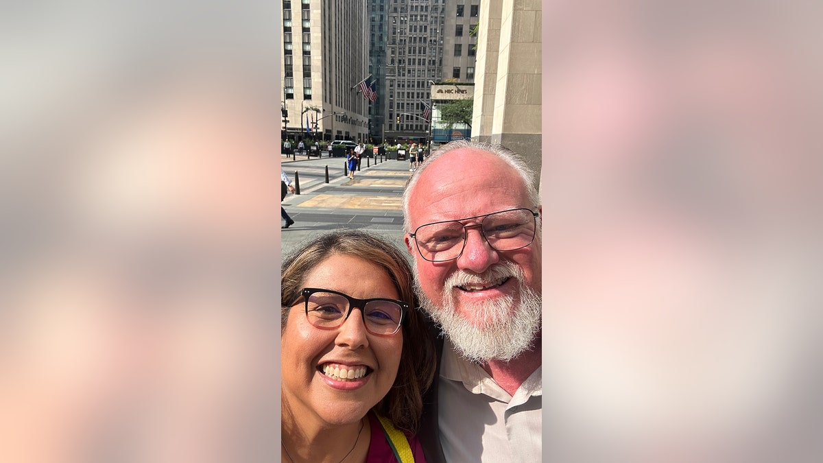 Shawn Warner with wife