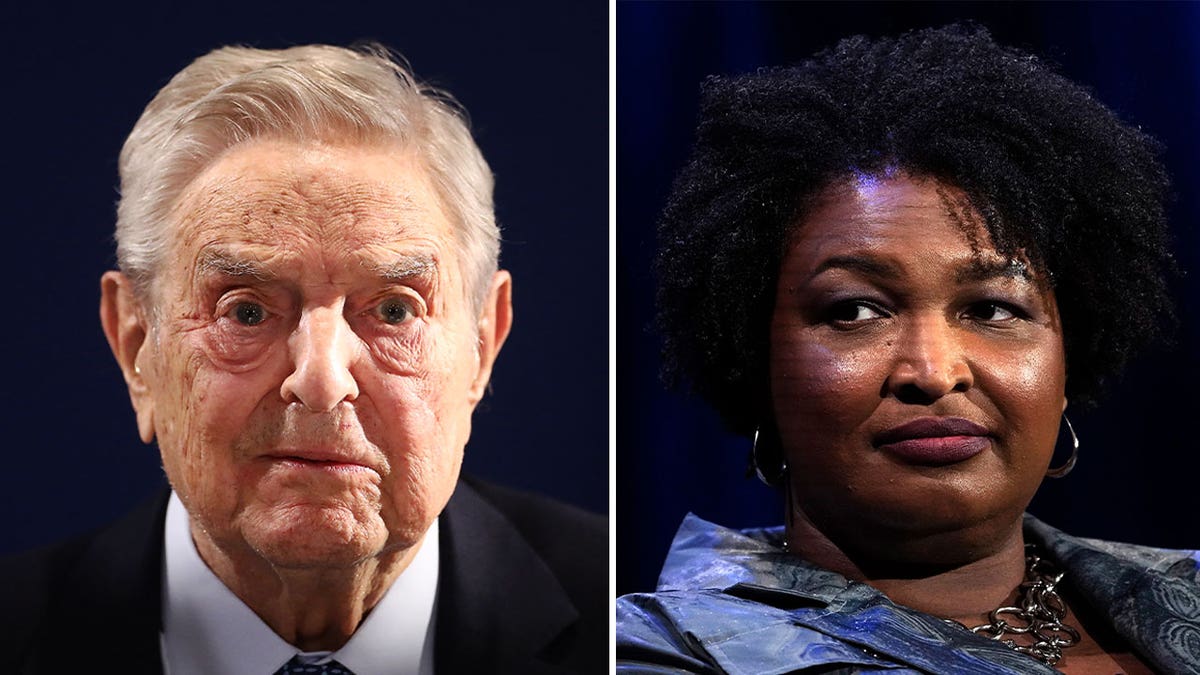 George Soros and Stacey Abrams