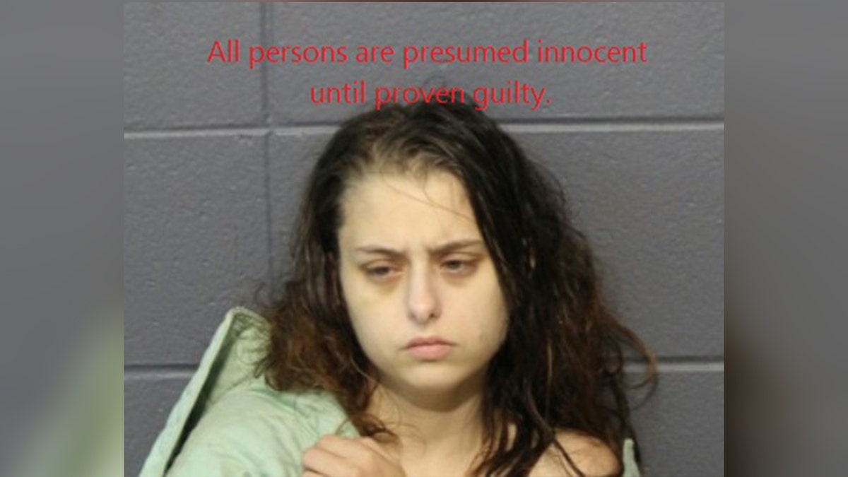 Pictured is 24-year-old Angel Taylor, charged with child abuse, neglect and second-degree murder on Tuesday