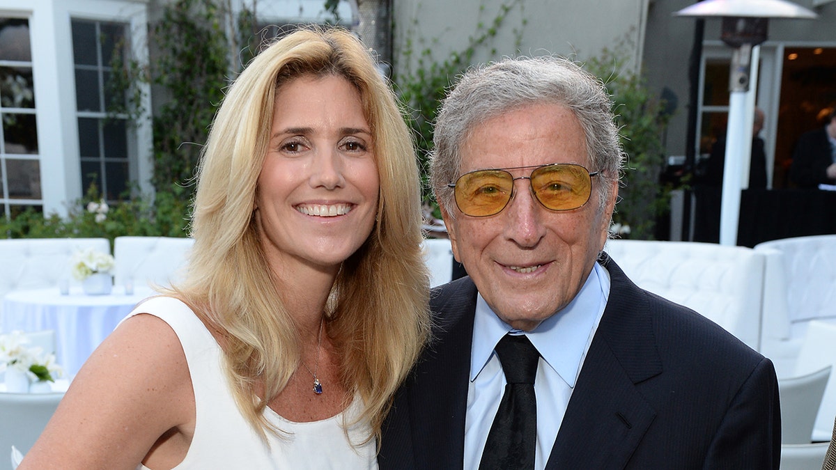 Tony Bennett and his wife Susan