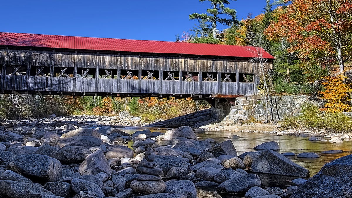 Covered bridge Albany New Hampshire