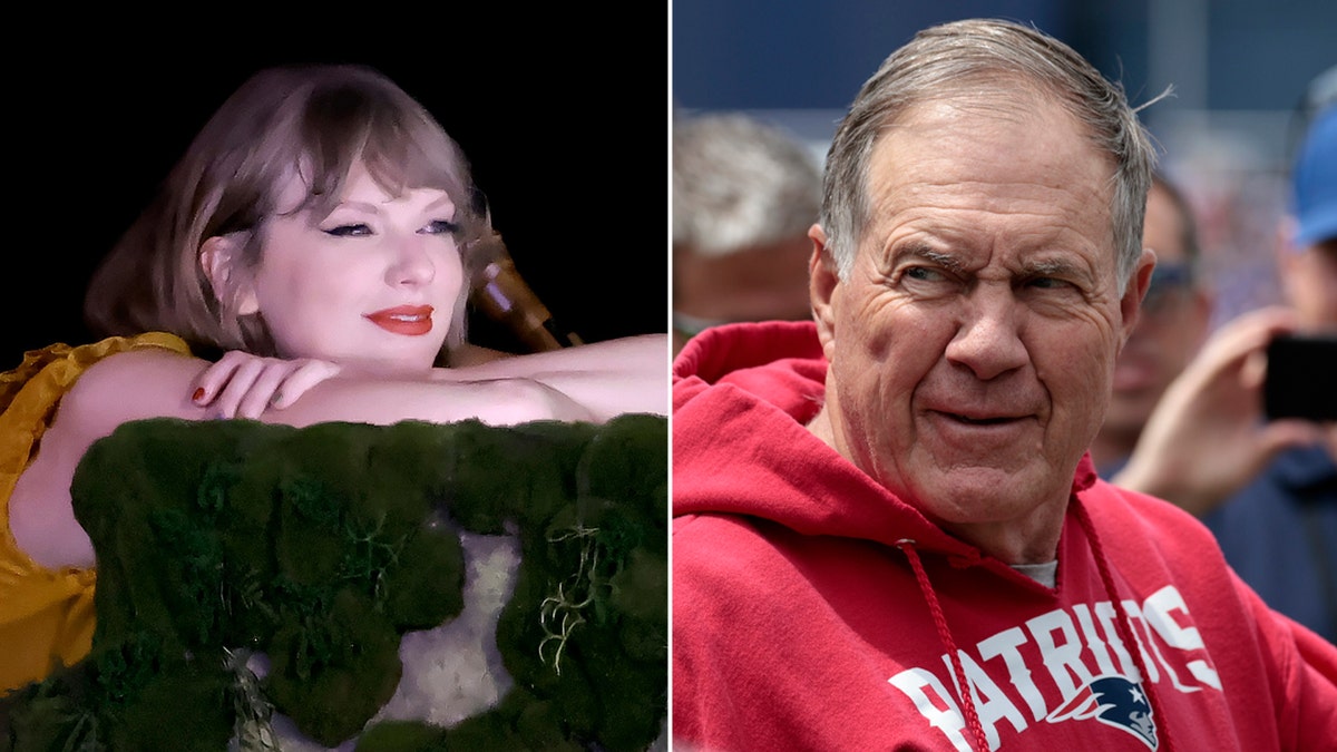 Bill Belichick and Taylor Swift