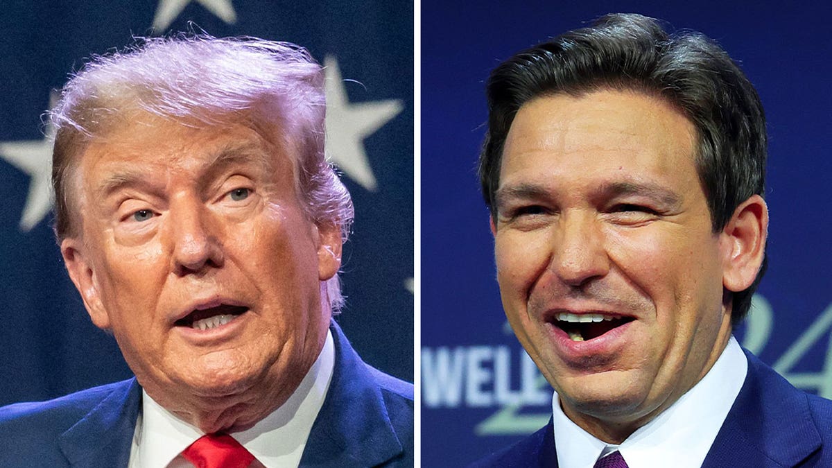 Trump and DeSantis