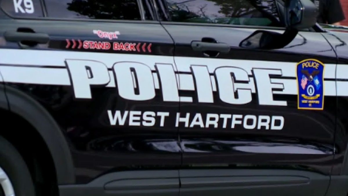 West Hartford Police Car close up