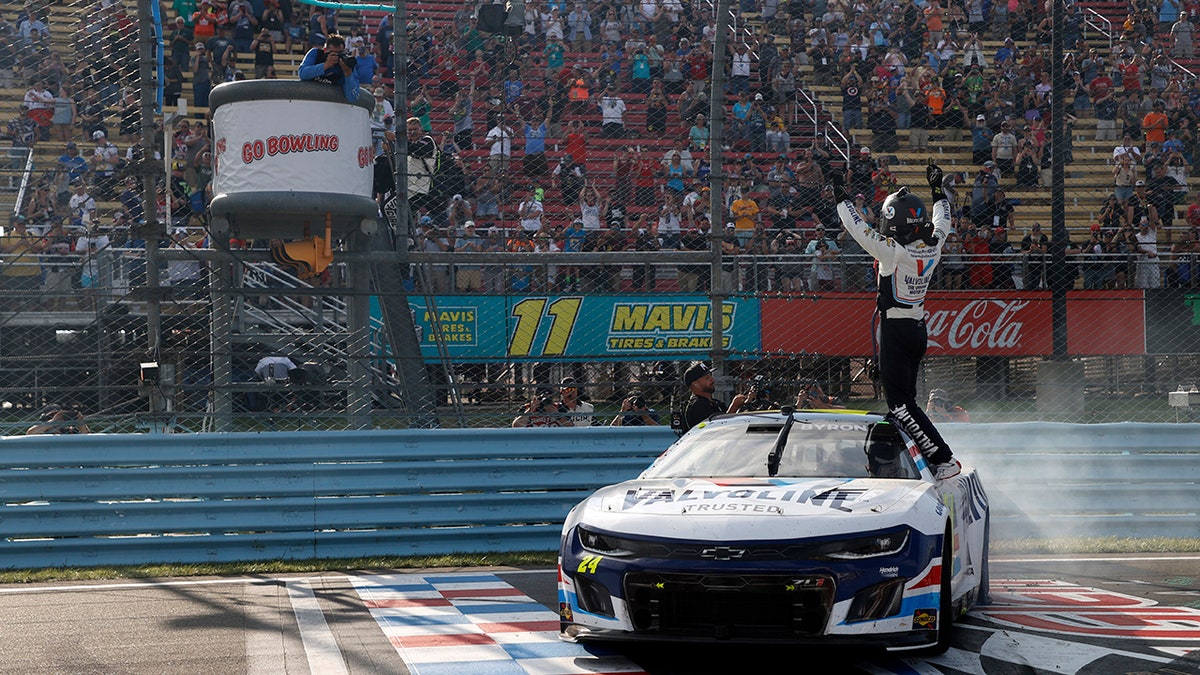 William Byron in Watkins Glen