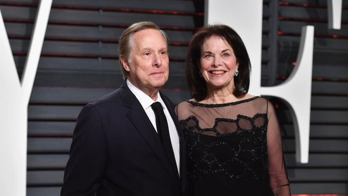 William Friedkin and Sherry Lansing pose together